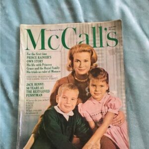 Vintage mid century April 1963 McCalls magazine